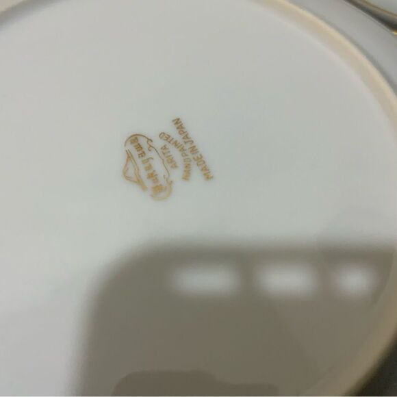 FUKAGAWA Arita, "Golden Wheat" Elegant, 1950s, MCM, Mid-Mod 8 pieces G25 - Picture 3 of 11